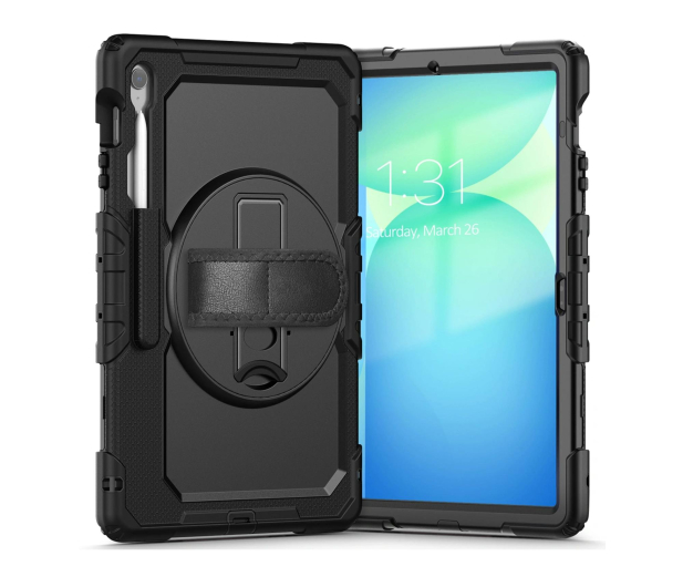 Tech-Protect Solid360 do Galaxy Tab S10 FE+ / Galaxy Tab S9 FE+ czarny - 1340889 - zdjęcie